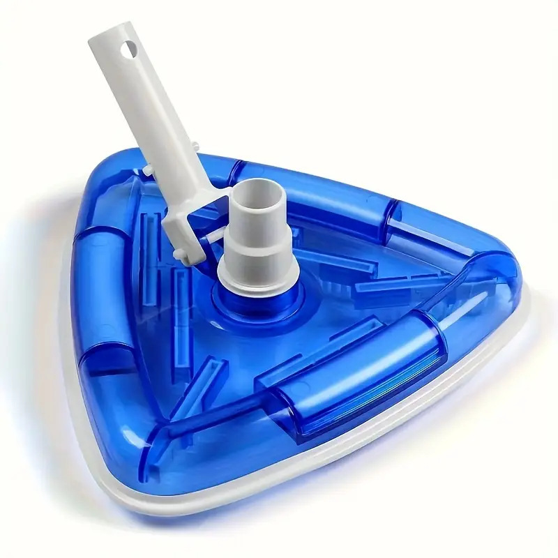 Cross-Border Swimming Pool Enhanced Suction Head Transparent Triangular Suction Head Swimming Pool Cleaning Supplies Factory Direct Sales in Stock