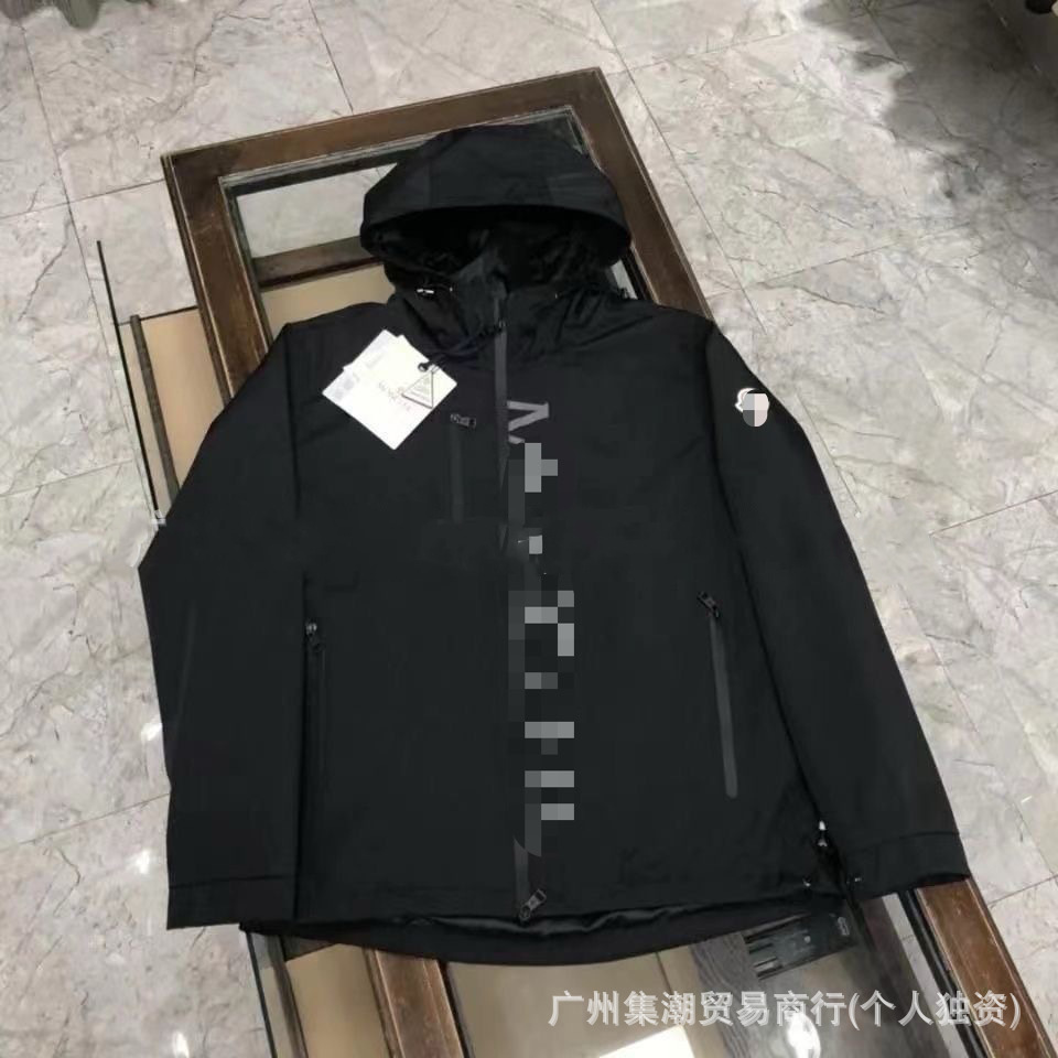 레터 블랙 트렌치코트 1013