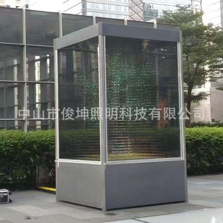 智能3D矩阵炫彩吊灯文旅引流三维动画摆件灯