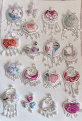 手作り苗銀アクセサリー女性民族風刺繍アクセサリー新刺繍ロングロック