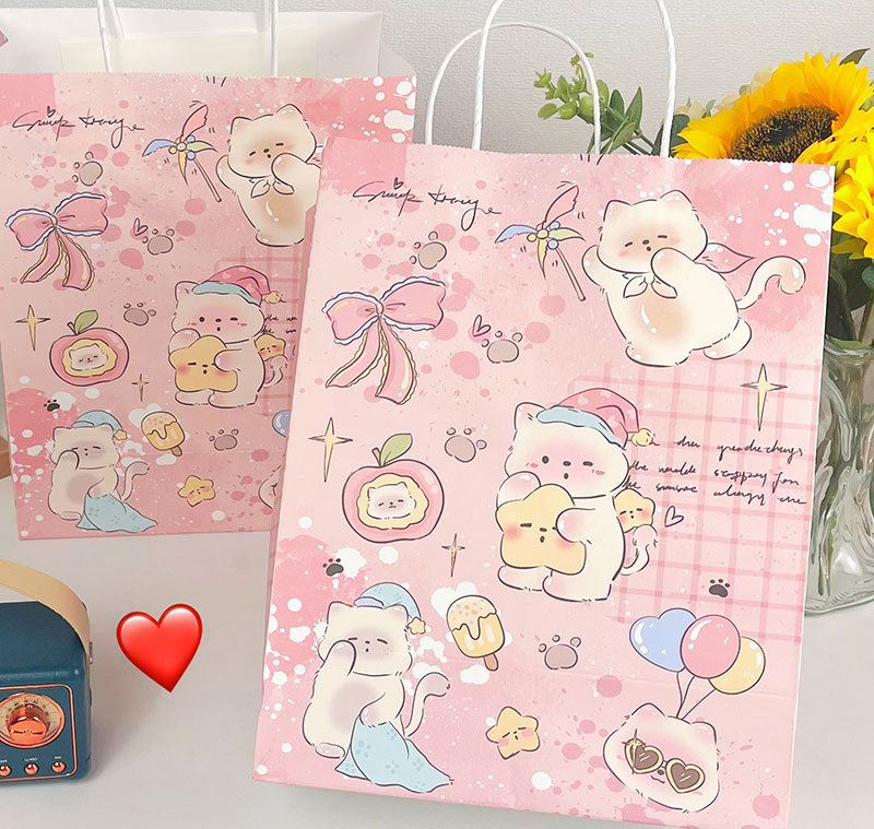 스플래시 잉크 새끼 고양이; 흰색 소가죽; 21*11*27