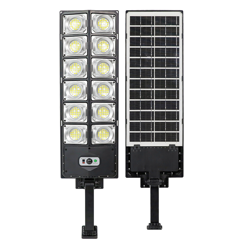 procesamiento personalizado lámpara de calle solar integrada al aire libre inducción humana lámpara de patio doméstica LED luz de luz intensa