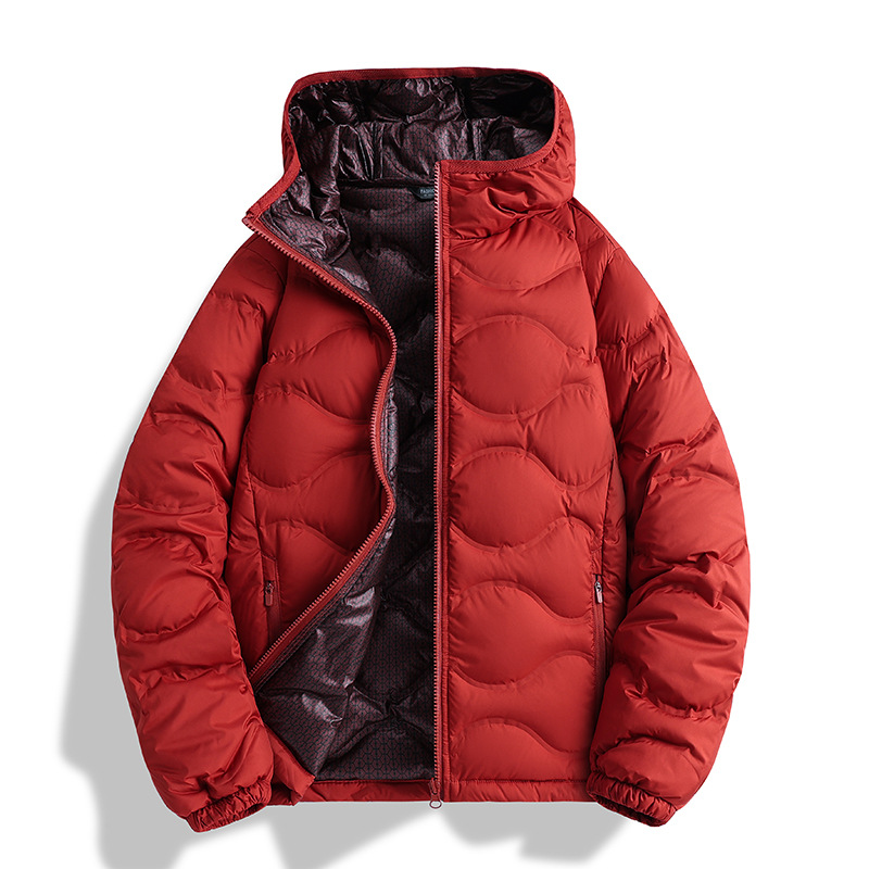 90 White Duck down Autumn and Winter New Graphene down Jacket Women's Hooded Thickened Warm down Top Women's down Jacket