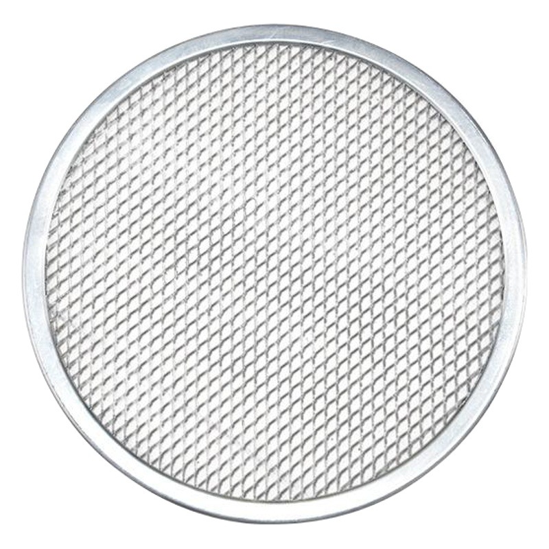 Pizza Bandeja de hornear de aluminio redondo bandeja de hornear comercial Hornear herramientas de hornear utensilios de barbacoa para el hogar FÁBRICA DE HORNEAR al por mayor