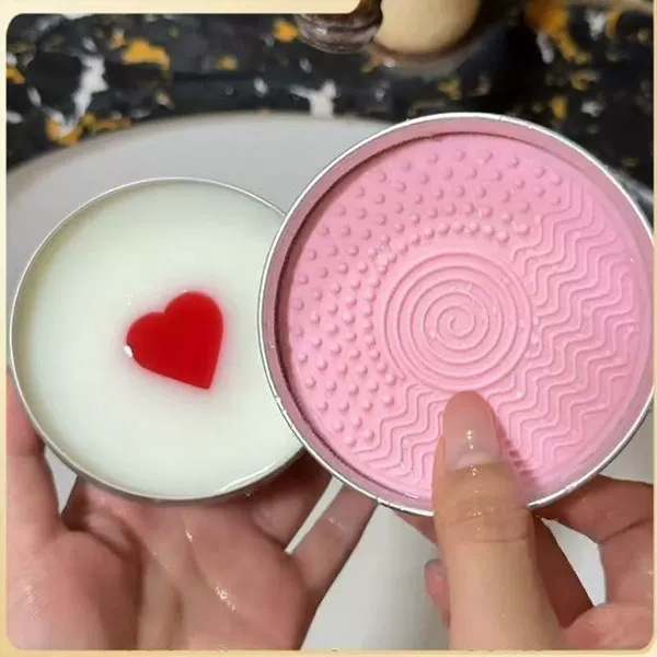 Nai Pai Makeup Brush Cleaning Soap Powder Puff Beauty Sponge Cleaning Tool Mini Convenient Makeup Brush Residue-Free Cleaning Soap