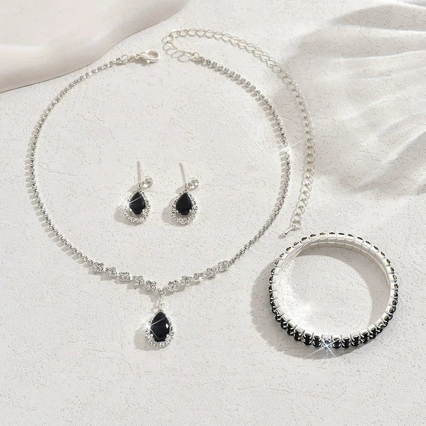 Set, silver 081 sample, 3 piece set