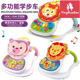 Cross-border Walker anti-o-leg baby multi-function trolley baby can sit and push Walker toy wholesale