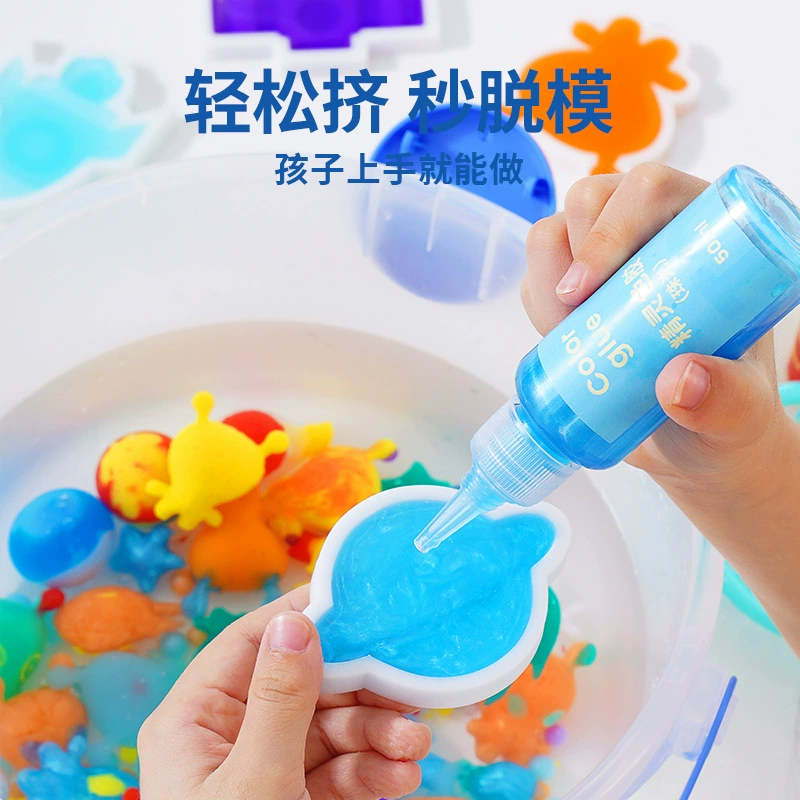 TOI图益 Популярная научная игрушка для мальчиков для рыбалки, ручная работа, 3D, поделки