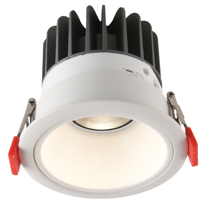Foco de espectro completo incrustado colina anti-deslumbramiento lámpara de pared de lavado sala de estar techo protector de ojos foco sin lámpara principal 495L