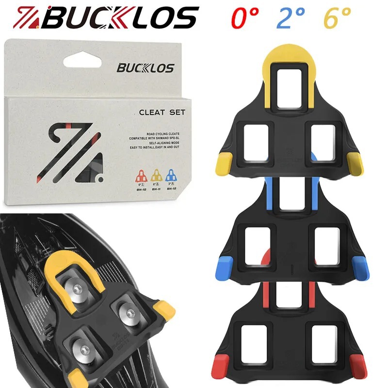 Road Bike Self-Locking Pedal Cleats Durable Cycling Shoes Bicycle Spd-Sl Road Bike Cleats Road Bike Self-Locking Pedal Cleats Durable Cycling Shoes Bicycle Spd-Sl Road Bike Cleats