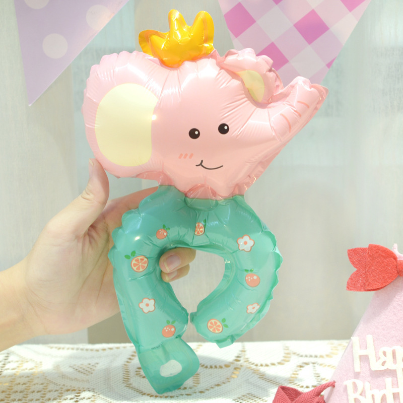 漫画子供の手首バルーン卒業装飾誕生日手持ちインフレータブルブレスレットおもちゃ幼稚園屋台小物|undefined