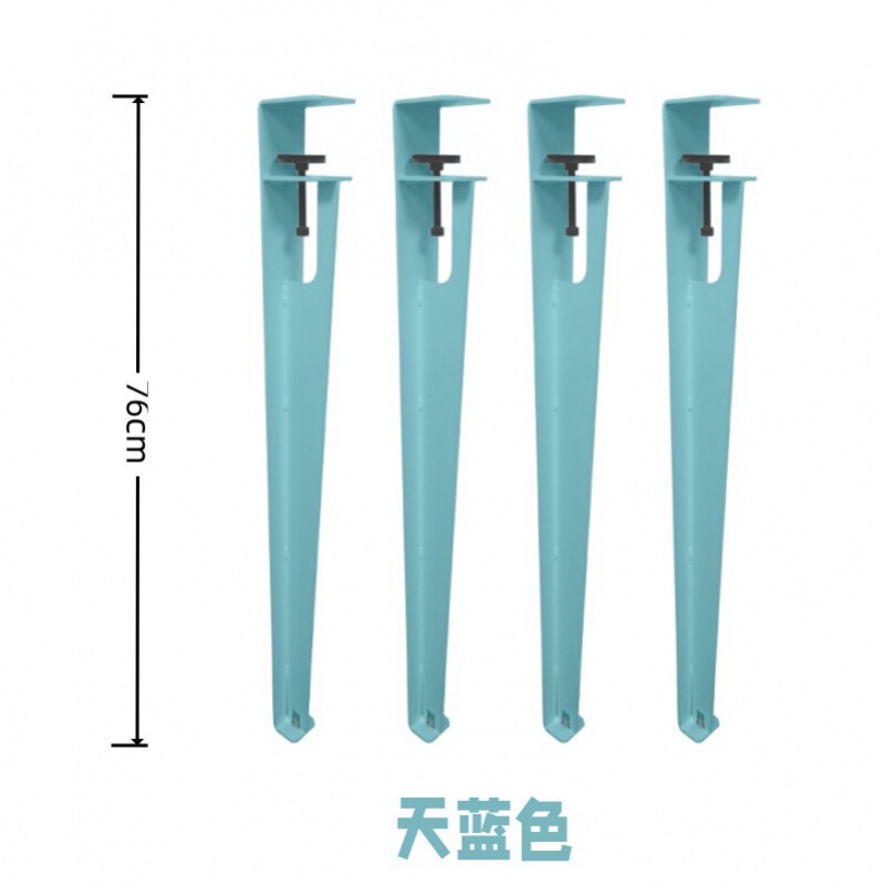 免打孔桌脚支架桌腿办公木板茶几可移动升降桌子腿支撑架方桌圆形|undefined