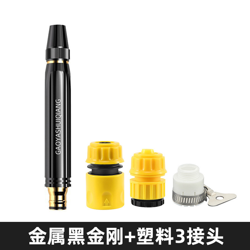 Metal black diamond + plastic 3 connector