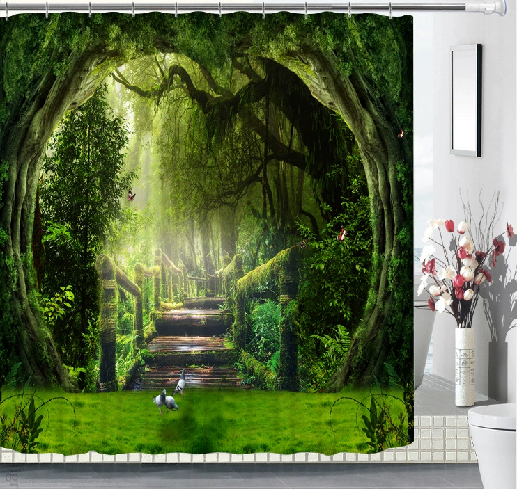Waterproof curtain, (Cross-border trading)
