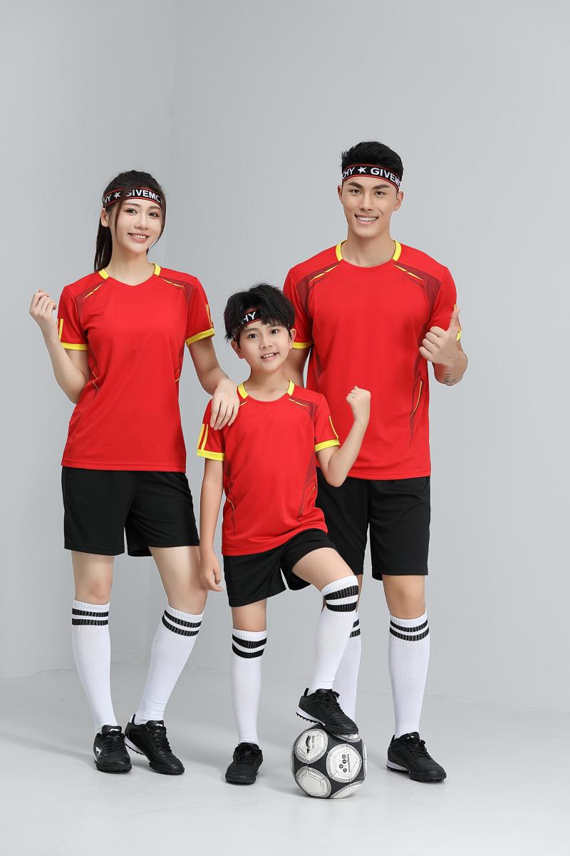 Trajes de bádminton para padres e hijos ropa familiar entrenamiento deportivo juego de carrera se puede imprimir logotipo para niños y niñas adultos