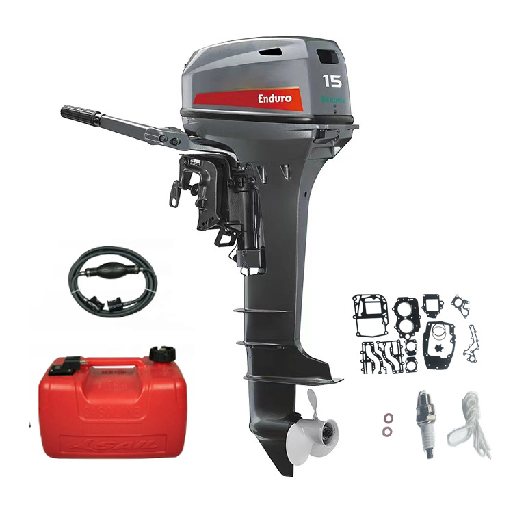 热销雅马哈船外挂机6B4 15马力同款 二冲程yamaha船用船外机推进