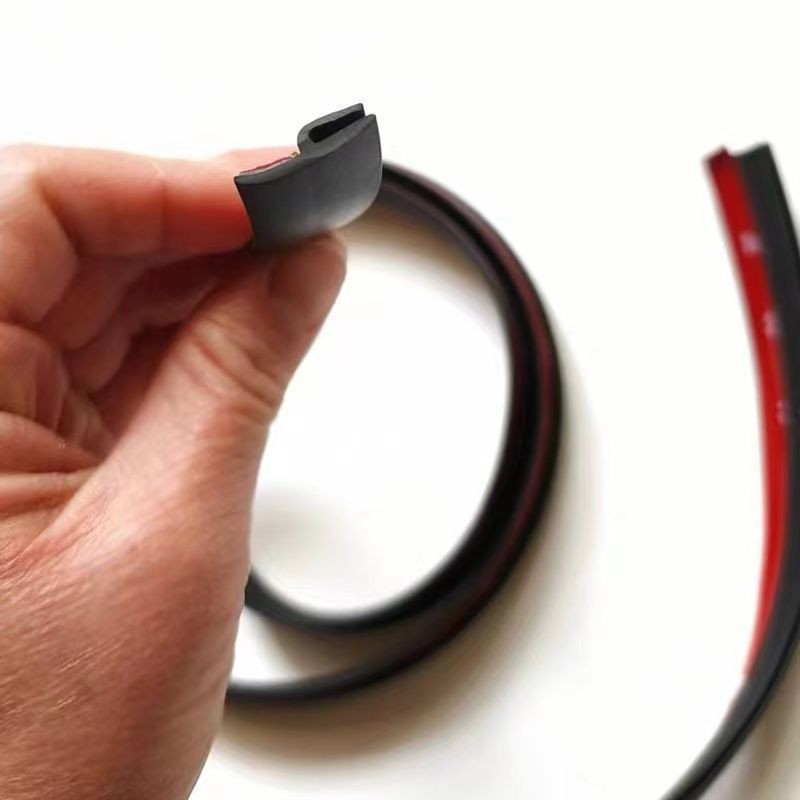 Car widened front windshield lower edge sealing strip, widened type, 2.6CM rain guard sealing strip, deflector strip