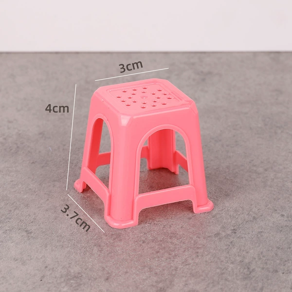 Pink stool chair