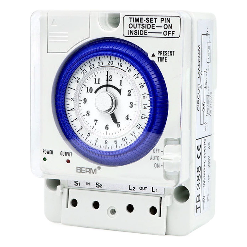 TB388(TB-35N) Таймер компенсации сбоя питания переключатель контроля времени контроль времени механический рекламный щит уличный фонарь