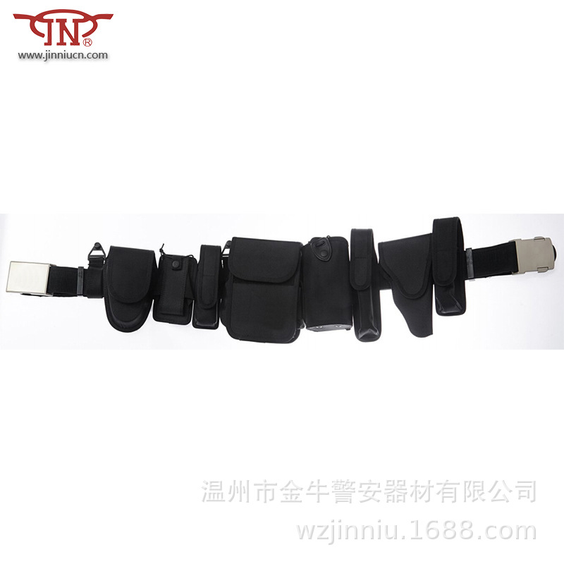 尼龙牛津多功能腰带八件五件套装备巡逻带保安执勤战术腰包LOGO