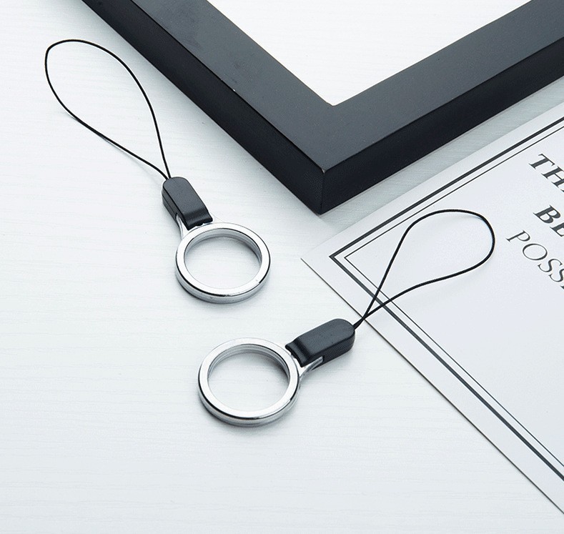 手机挂绳指环扣可拆卸挂件短款链防丢手指圈挂环吊环钥匙吊绳