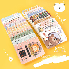 A7 Coil Binding Cartoon Student Mini Portable Pocket Notebook Office Side Flip Memo Book Notebook Manufacturer Wholesale