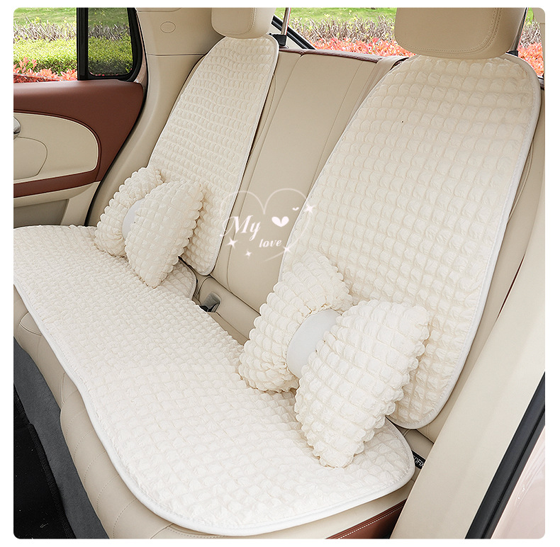 New puffer car seat cushion four seasons universal comfortable non-slip car seat cushion summer breathable car seat cushion