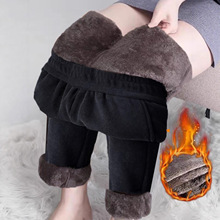 特价秋冬女休闲裤宽松显瘦中年妈妈灯芯绒高腰哈伦加绒女士裤子厚