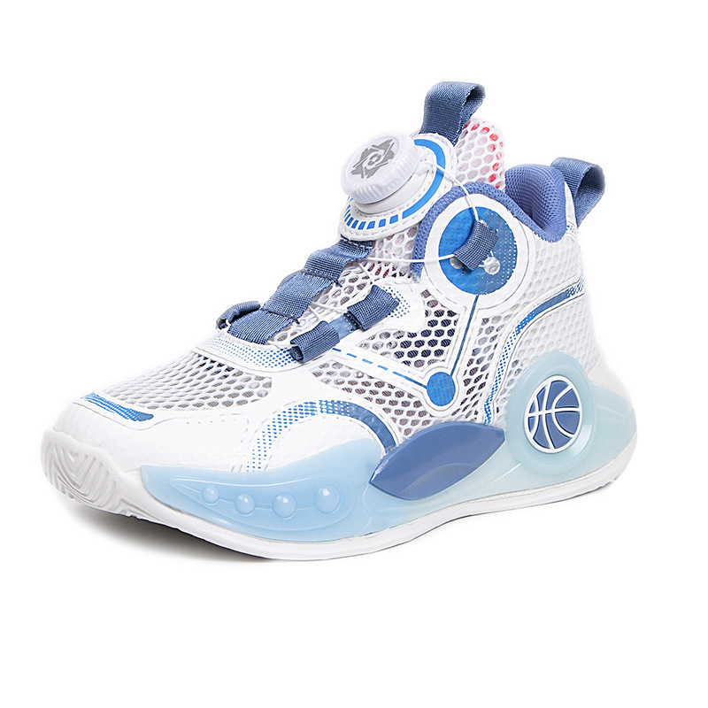 Zapatillas de baloncesto para niños, zapatillas de deporte para niños, zapatillas de baloncesto para niños, zapatillas de deporte para niños de mediana edad, zapatillas de deporte de entrenamiento de combate real para jóvenes