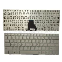 Laptop replacement keyboard (Sony VAIO SVF14A series), silver, Russian‑English layout, chiclet