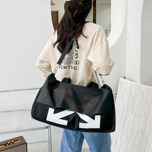 Capacious sports bag, water repellent travel bag wet and dry separation, protective bag, luggage yoga clothing 4