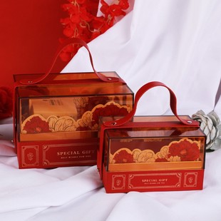 Creative Translucent Candy Packaging Box European-style Acrylic Portable Storage Box Light Luxury Wedding Gift Box