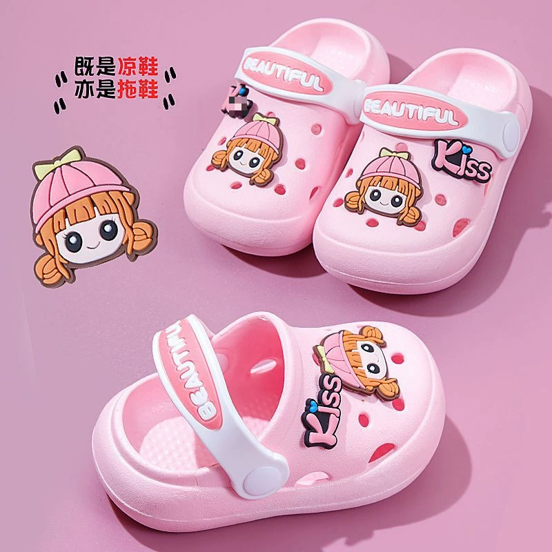 Летняя детская сумка, дезодорированные нескользящие износостойкие детские дорожные тапочки для мальчиков