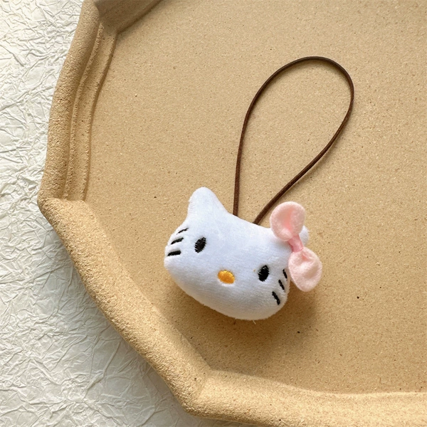 Fuchsia pendant with bow
