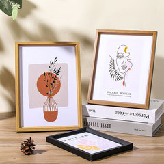 Simple wooden picture frame for table wholesale 5-inch 6-inch 7-inch 8-inch 10-inch A4 creative children's picture frame wall painting frame