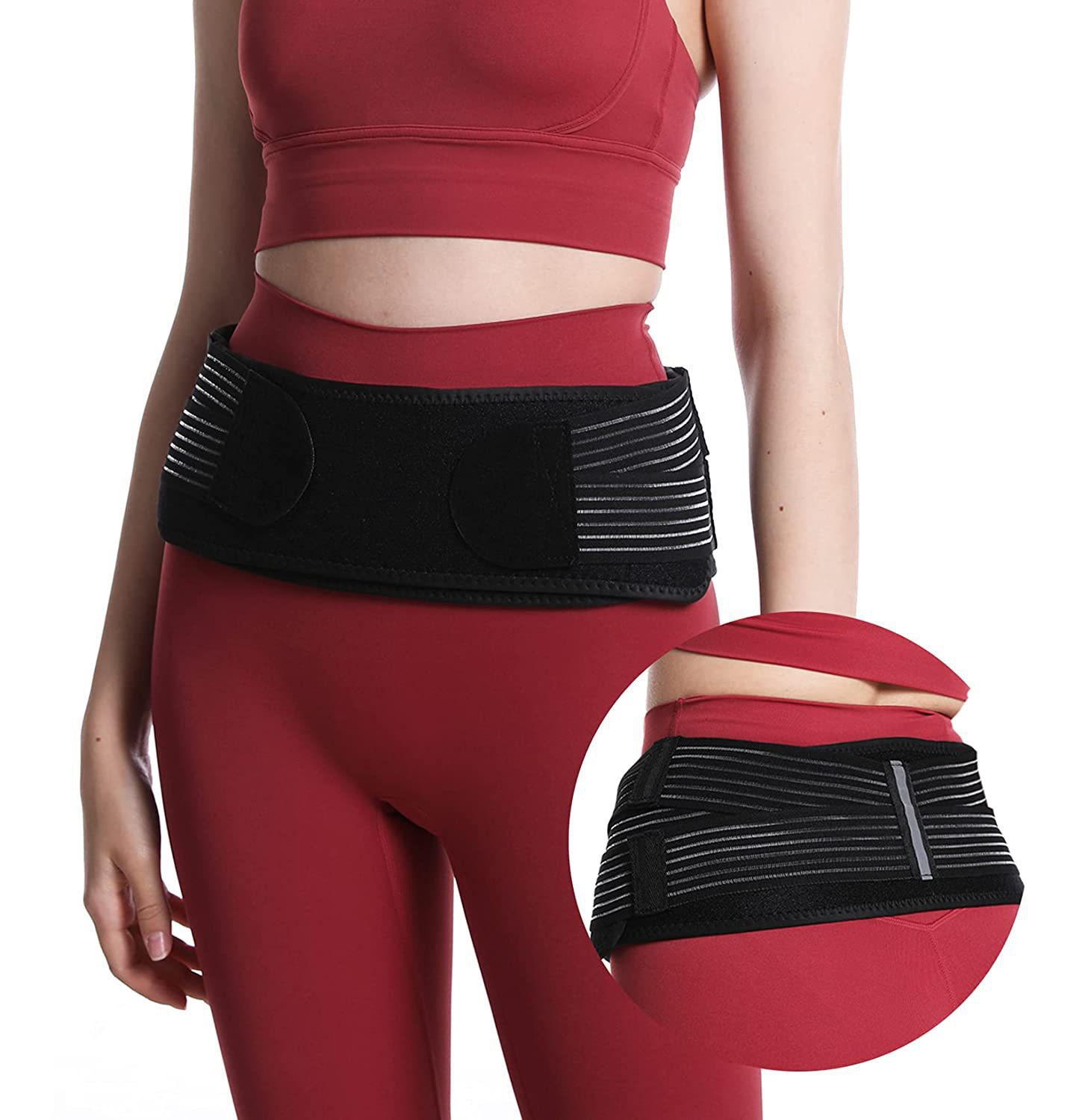 Pelvic belt (three pull style)