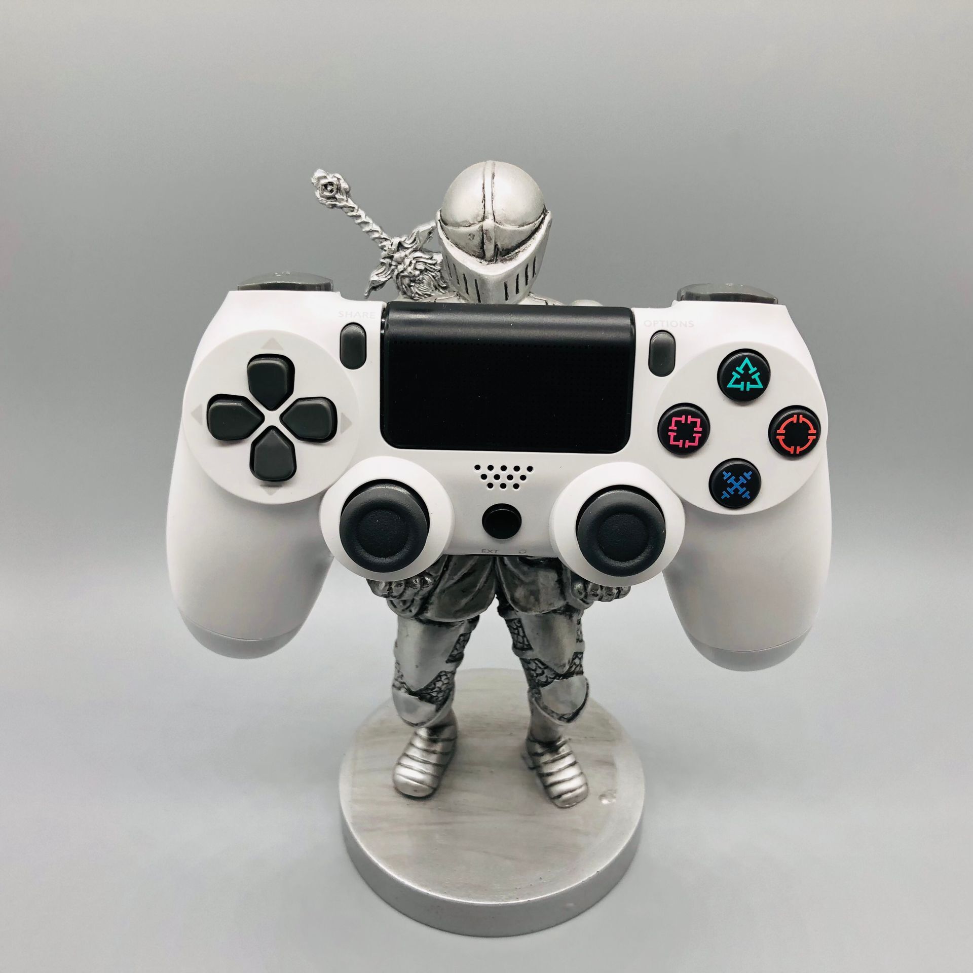 Soldado Ejecutivo Caballero titular de la pluma creativo titular del teléfono móvil titular de la pluma Imán con espada juego mango soporte