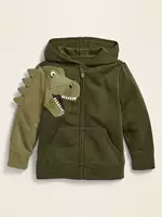 2021 Новый Amazon ins трансграничная популярная детская одежда кардиган на молнии с капюшоном, свитер с динозавром и длинными рукавами