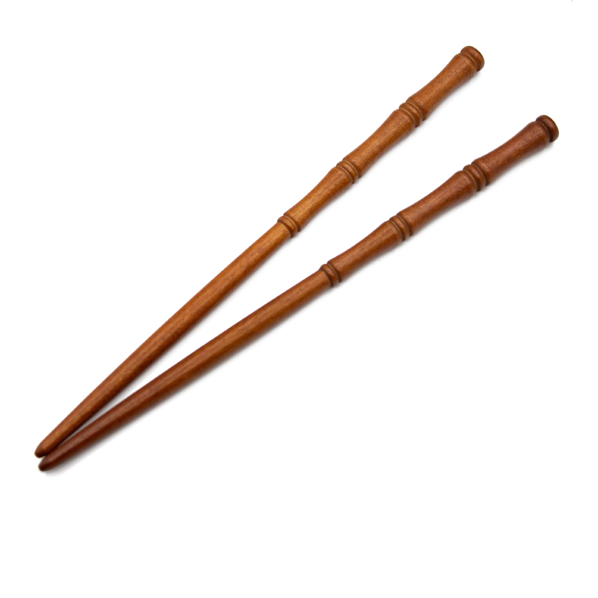 Палочка для волос из бамбука, деревянная зажимная прядь, отделка sandalwood, в стиле китайского Hanfu, простое элегантное