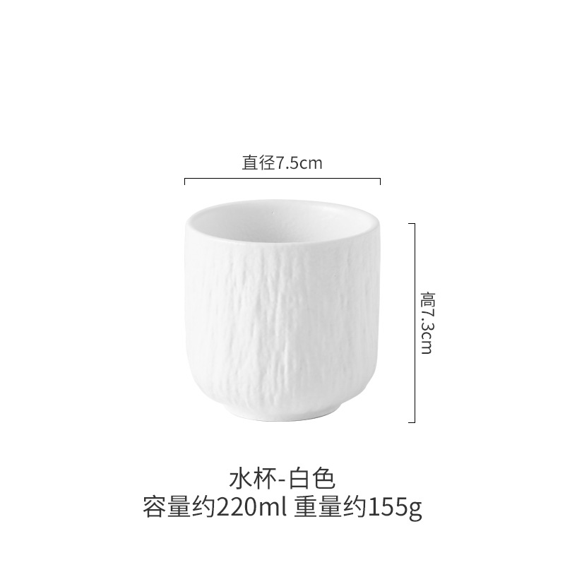 Platos y vajilla de porcelana blanca y negra con diseño de piedra, juego para el hogar, cuencos y platos de alta gama, combinación de porcelana, cerámica simple celadón