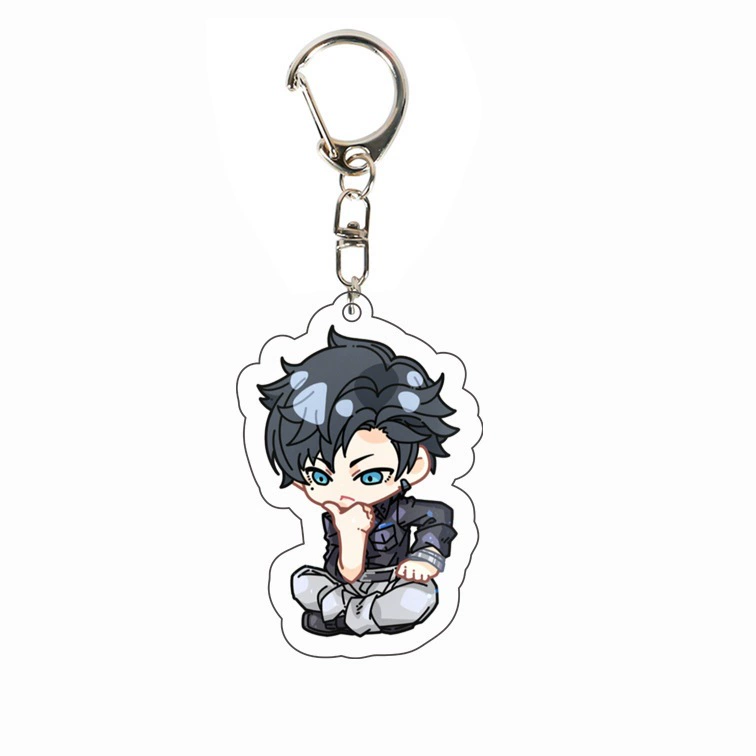[Double layer] peripheral acrylic keychain