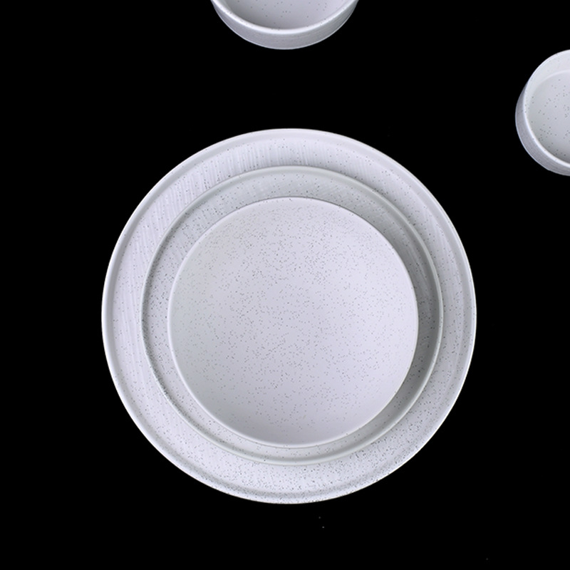 Tazos de sopa grandes utensilios personales para el hogar de cerámica de marca australiana platos de sésamo platos platos