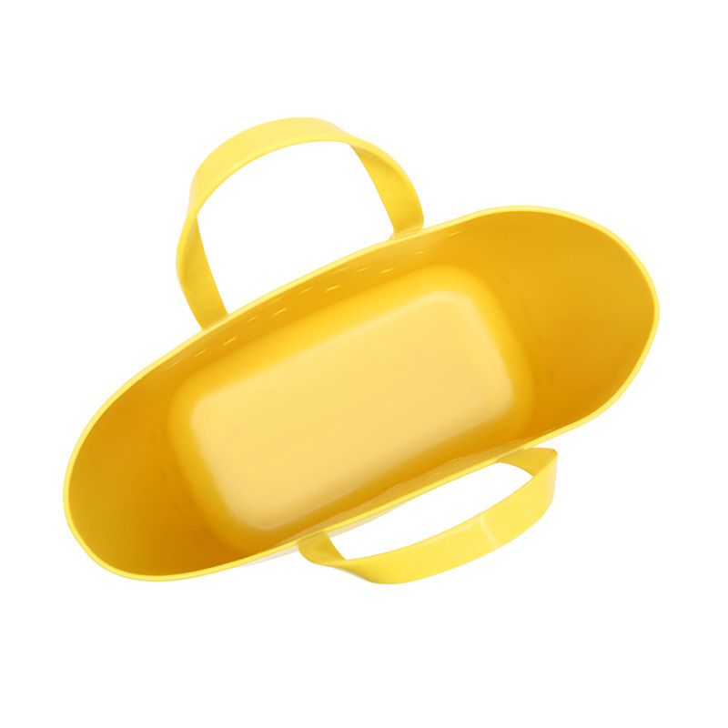 Bohao nueva bolsa de jalea de PVC para mujeres bolsa de mano de alta calidad de gran capacidad canasta de verduras diy bolsa de baño bolsa de playa