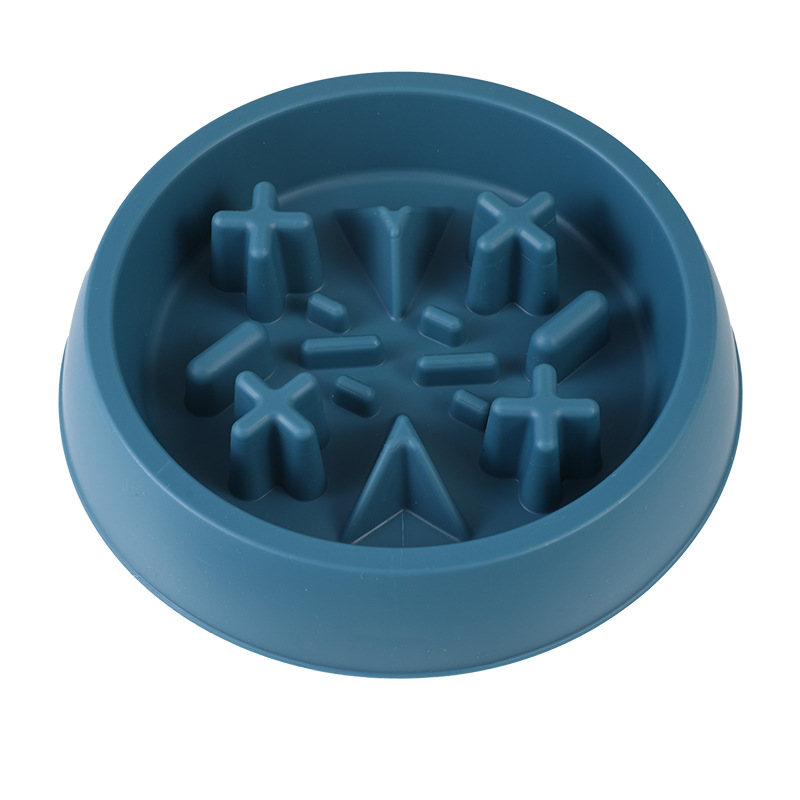 Nueva mascota anti-choke Slow Food Bowl tazón para perros tazón de comida para mascotas antigolpes grandes, medianos y pequeños gatos y perros suministros para mascotas al por mayor