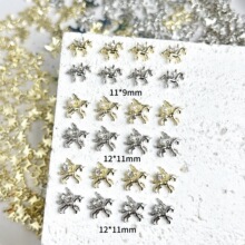 新款美甲饰品天马合金生肖马年立体卡通飞马图腾金属指甲穿戴饰品