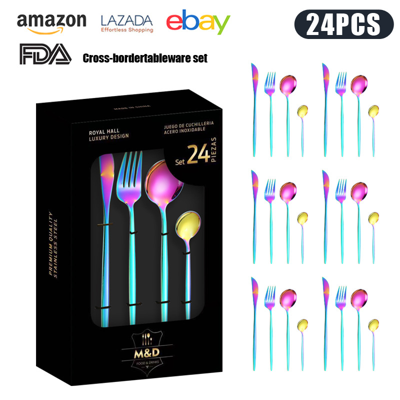 컬러풀 [윈도우 박스] 24 장 세트