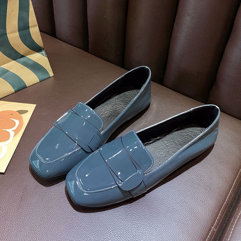 Large Size Single Shoes for Wide Feet, Mom's Loafers, Flat Loafers, Women's Leather Shoes, Work Shoes Large Size Single Shoes for Wide Feet, Mom's Loafers, Flat Loafers, Women's Leather Shoes, Work Shoes