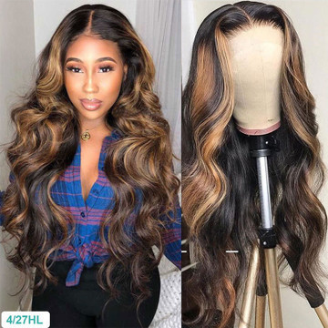 Cross-Border Amazon European and American Women's Medium-Parted Long Curly Big Wave Heat-Resistant Synthetic Fiber Wig for Daily Use