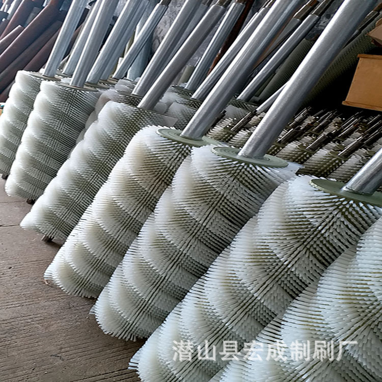 厂家直供果蔬机械清洗毛刷辊土豆去皮毛刷滚玻璃清洗机除尘毛刷