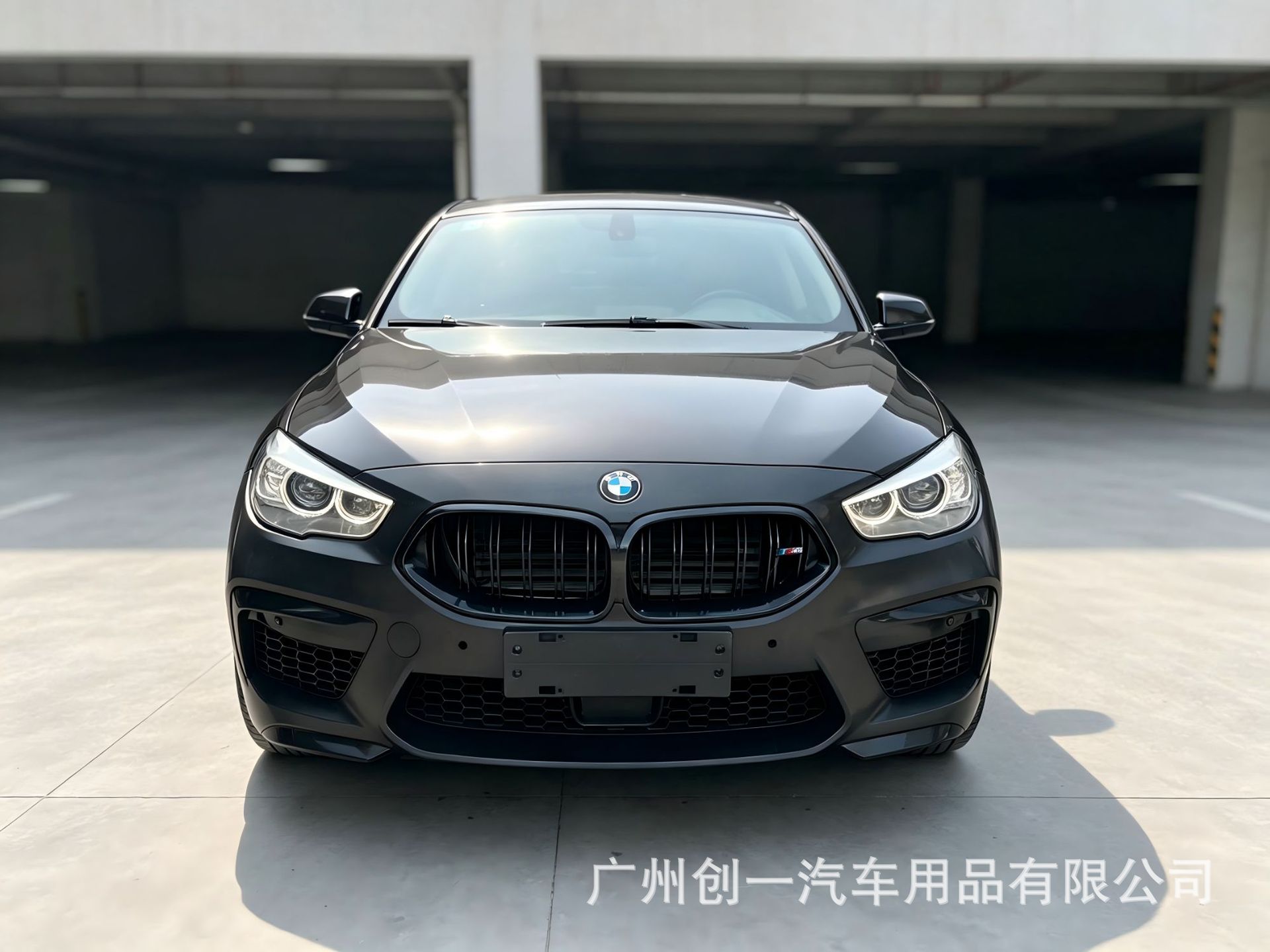 Suitable for BMW 5GT F07 525 528 520GT, this is an M8-style front bumper and grille upgrade kit made of PP material